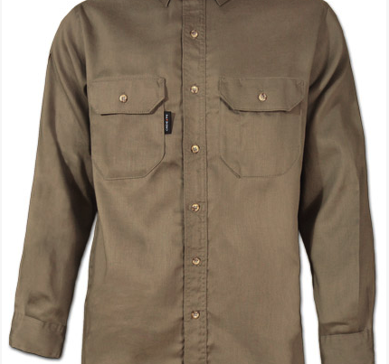 8/12 COTTON FR WORK SHIRT